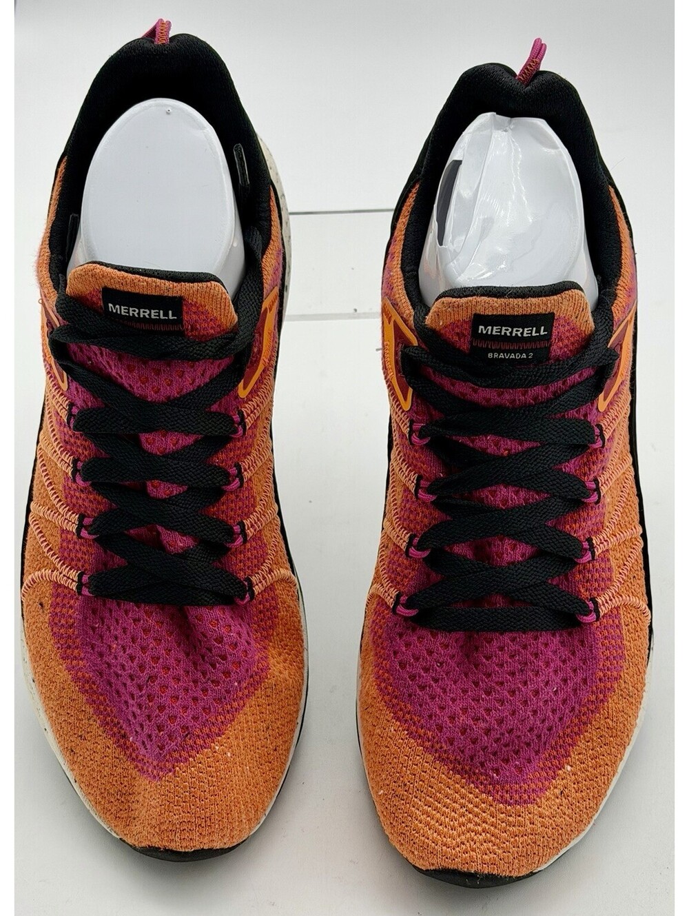 Merrell Women’s Sizes Bravada 2 Hiking Shoes Orange/Pink Free Shipping - Picture 2 of 6
